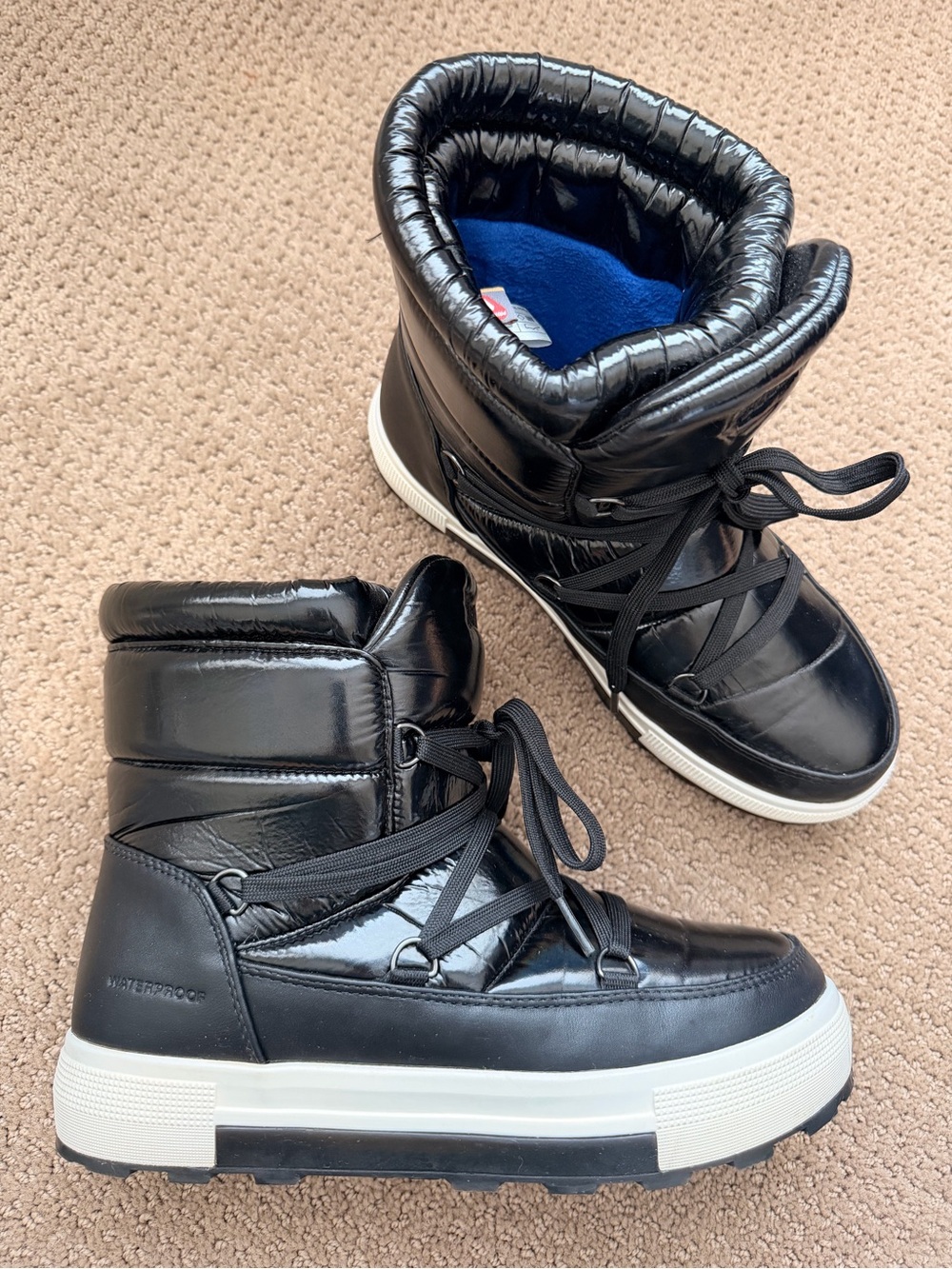 Cougar Wahoo Waterproof Puffer Winter Boots Black Women’s US 9 EU 40